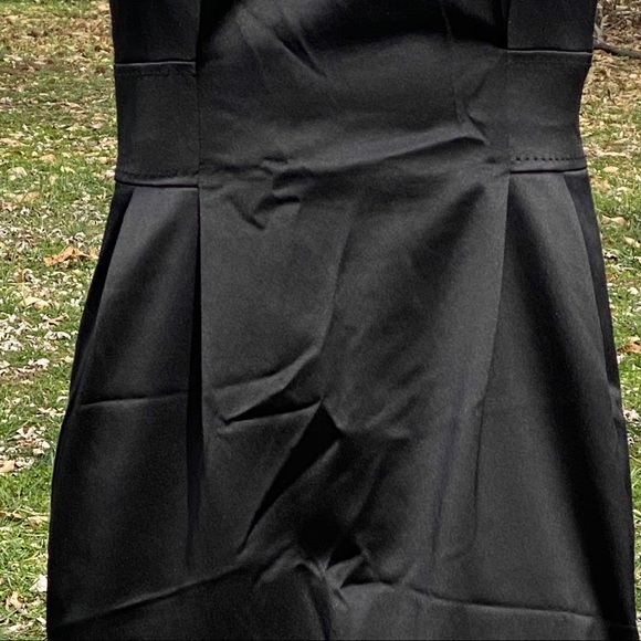 The Limited Event Little Black Satin Jewels Dress Large L‎ - Picture 3 of 8